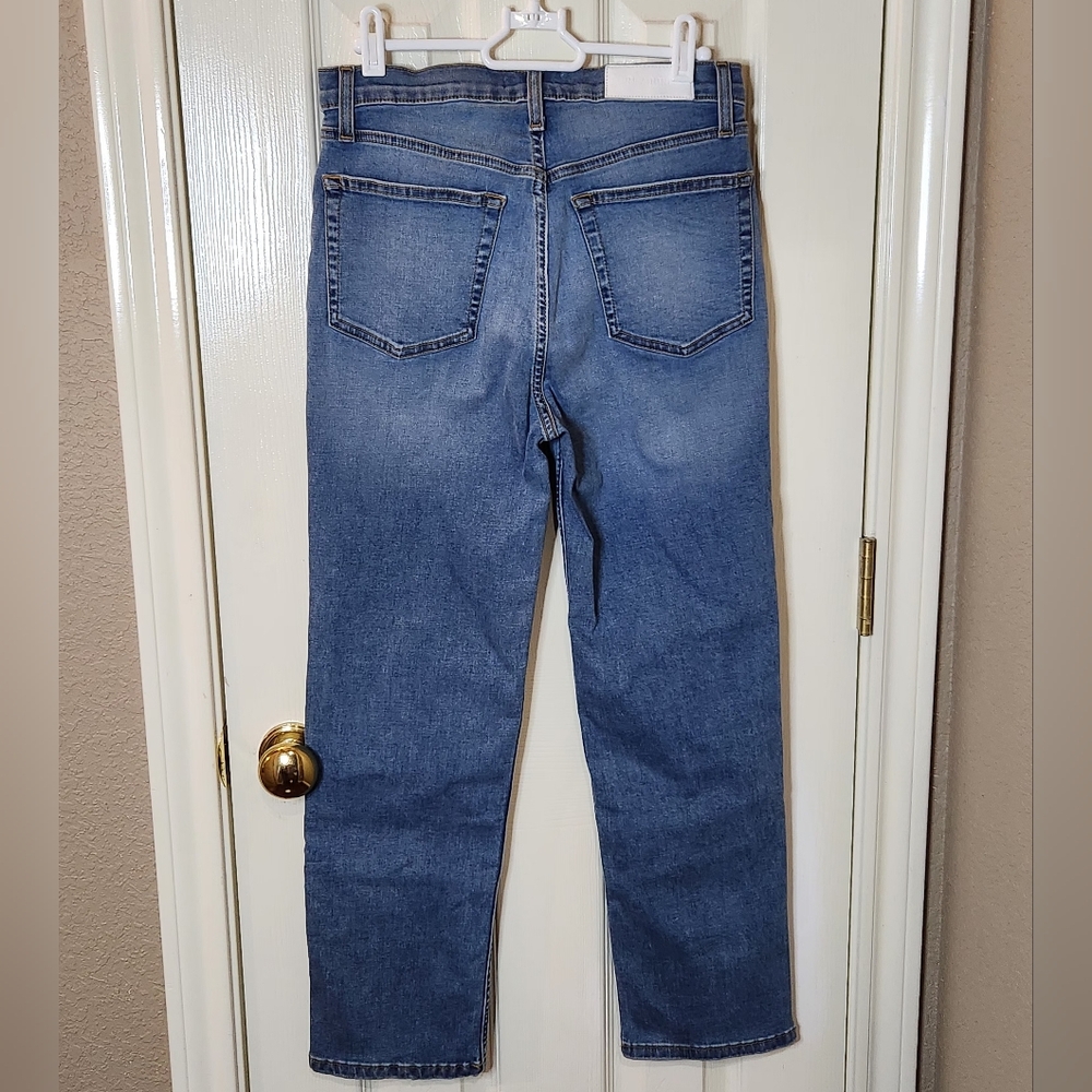 Re/Done 70's Vintage Faded Blue Button Fly Denim Jeans Size 27 - Picture 2 of 9